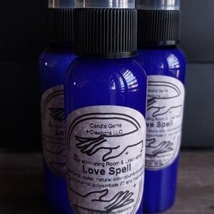 Candle Gems Love Spell Room Spray - Blue